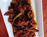 A picture of step 12 of Baingun ka salan.