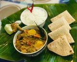A picture of step 11 of Gondhoraj Chicken or Lebu-Lanka Chicken Curry.