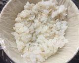 A picture of step 3 of Rice Ball (Onigiri).