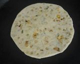 A picture of step 9 of Diabetes friendly parantha with curd and salad.