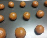 A picture of step 3 of Easiest Peanut Butter Cookies.