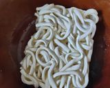 A picture of step 1 of Shrimp Wonton Udon.