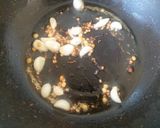 A picture of step 1 of Bendakaya Pulusu.