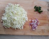 முட்டைக்கோஸ் பொரியல் (Muttaikosh poriyal recipe in tamil) ரெசிபி ஸ்டேப் 1 புகைப்படம்