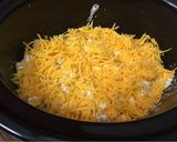 A picture of step 5 of Crock pot bacon cheesy potato casserole recipe.