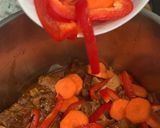 A picture of step 4 of Caribbean Oxtail Stew.