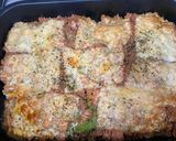 Foto del paso 4 de la receta: Panqueques keto-Grez de espinaca con ricota en salsa boloñesa