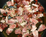 Foto del paso 1 de la receta: Arroz montañés de carne y setas
