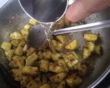 A picture of step 5 of Turiya Patra nu Shaak.