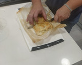 Foto del paso 3 de la receta: Hojaldre de pollo con pesto de pistachos