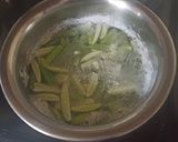 A picture of step 2 of Kadale Manoli Sukka.