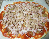 Foto del paso 6 de la receta: 🍕 pizza de atún y bacon 🍕