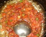 A picture of step 7 of Dal makhani with masala lachha parantha.
