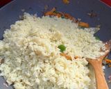 A picture of step 6 of Veggie fried rice #2.