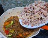Foto langkah ke 5 dari resep Sambal Cumi Asin Cabe Gendot.