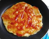 Foto langkah ke 3 dari resep Homemade Chicken Sausage Pizza.