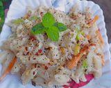 वाइट सॉस पास्ता (White sauce pasta recipe in Hindi) रेसिपी चरण 3 फोटो