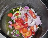 A picture of step 2 of Mung dal khichadi.
