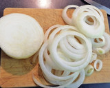 Foto del paso 1 de la receta: Aros de cebolla en tempura