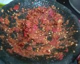 Foto langkah ke 2 dari resep Sambal Goang Terasi dadakan khas sunda.