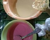 Foto langkah ke 3 dari resep Bolu kukus gradasi simple (no mixer, no oven, no timbangan).