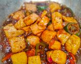 Foto langkah ke 6 dari resep Tahu Oseng Cabe Gendot.