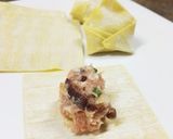 รูปขั้นตอนการทำที่ 2 ของ เกี๊ยว​น้ำหมูเห็ดหอม