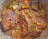 ইলিশ মাছের আলু বেগুনের ঝোল(illish macher begun jhol recipe in Bengali) রেসিপি ধাপ - 5 ছবি