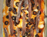 Foto del paso 11 de la receta: Pizza de Anchoas y Aceitunas Negras