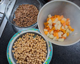 Foto del paso 1 de la receta: Alto guiso de garbanzos y lentejas