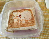 Foto del paso 6 de la receta: Piadina o tortillas mexicanas rellena de pollo y queso en sartén