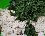Foto langkah ke 2 dari resep Rolade Tahu Daun Singkong.