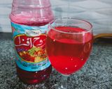 A picture of step 4 of Laal sharbat.