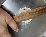A picture of step 3 of Methi Thepla.