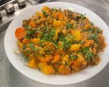 Une image de l'étape 30 de Sauté de porc mijoté au curry avec des légumes.