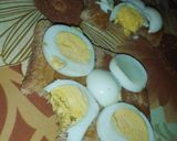 Foto del paso 3 de la receta: Desayuno proteico: tostada agridulce con huevo!