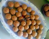A picture of step 1 of Yam balls.