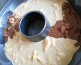 Foto del paso 5 de la receta: Bizcocho bicolor integral con manzanas