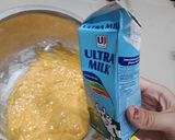 Foto langkah ke 9 dari resep Bolu pisang kukus (tanpa mixer, tanpa oven).