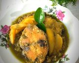 Gambar langkah 6 resipi Tongkol Sambal Hijau + Kentang.