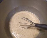 A picture of step 2 of Coffee Egg Custards.