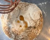 A picture of step 1 of Zaatar and cheese wholemeal pancakes - Best Sunday Breakfast 💥🥞.