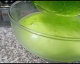 A picture of step 5 of Lemon jello ice cream dessert||lemon delight||jelly ice cream dessert.