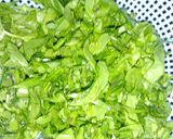 A picture of step 2 of Palak Pakoda.