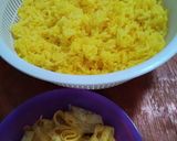 Foto langkah ke 5 dari resep Nasi kuning rice cooker.