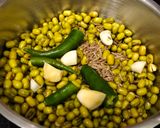 A picture of step 2 of Green Moong Vegetable Cheela.