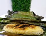 Foto langkah ke 3 dari resep Nasi jeruk bakar ikan asap suwir.
