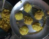 A picture of step 1 of Masoor Dal vada.