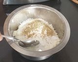 A picture of step 2 of Dry fruit Shrikhand.
