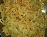 A picture of step 4 of Soupy noodles.